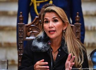 Ex-presidente da Bolívia Jeanine Áñez é presa