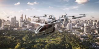 Embraer apresenta protótipo de carro voador elétrico