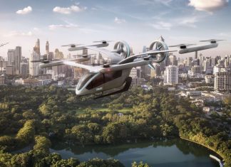 Embraer apresenta protótipo de carro voador elétrico