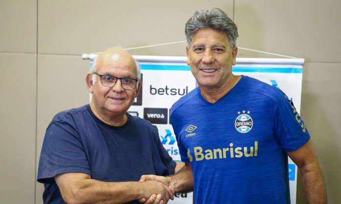 Grêmio confirma renovação com Renato Portaluppi para 2021