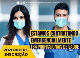 Jandira abre processo para contratação de 184 profissionais de saúde