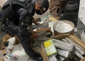 ROTA prende cinco traficantes em Barueri com mais de 300kg de drogas