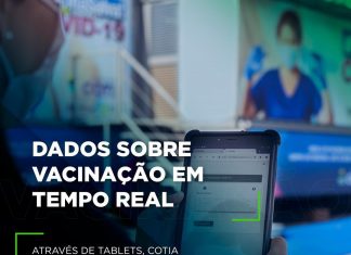 Secretaria de Saúde de Cotia usa tablets em campanha contra Covid-19