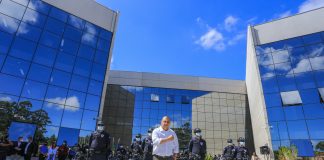 Marcos Tonho anuncia a entrega de bicicletas para a GCM de Santana de Parnaíba