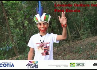 No mês do Dia do Índio tem estreia do Projeto Levando Cultura indígena Para Escola