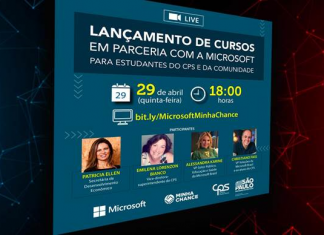 Centro Paula Souza e Microsoft anunciam 1,2 mil vagas em cursos de tecnologia