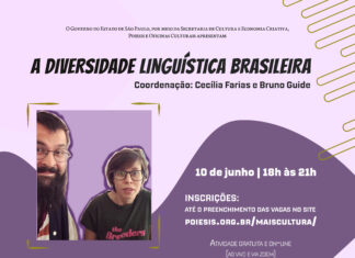 Inscrições abertaspara oficinais culturais em parceria com a Poiesis em Cotia