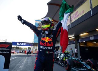 Em corrida agitada, Perez vence GP do Azerbaijão de Fórmula 1