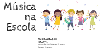 Alunos da creche do Jardim Cláudio, em Cotia, participarão do projeto ‘Música na Escola’