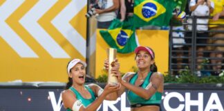 Brasil é campeão mundial de vôlei de praia com Duda e Ana Patrícia