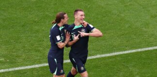Copa: Austrália se reabilita de goleada para França e bate Tunísia