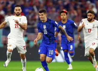 Pulisic decide e Estados Unidos eliminam Irã na Copa do Catar