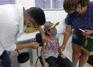 Barueri vacina mais de 6 mil crianças contra a Covid em três dias