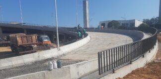 Alça de saída da ponte Akira Hashimoto facilitará acesso à Via Parque em Alphaville