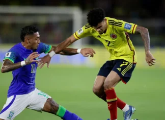 Brasil joga mal e perde para Colômbia em Barranquilla