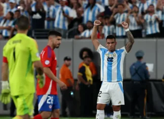 Argentina derrota Chile e se classifica para quartas da Copa América
