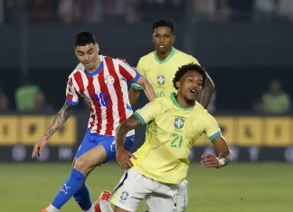 Eliminatórias: Brasil joga mal e perde para o Paraguai por 1 a 0
