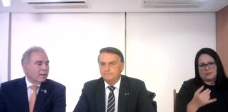 Presidente Jair Bolsonaro faz apelo para população economizar energia