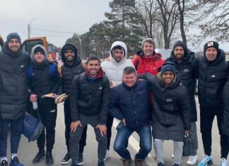 Jogadores conseguem deixar a Ucrânia e trio está de volta ao Brasil