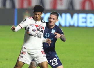 São Paulo fica no 1 a 1 com o Racing pela Libertadores