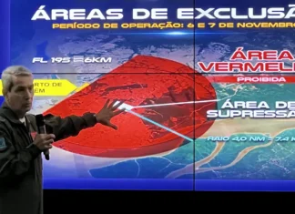 Cúpula de líderes da COP30 terá restrição de voos, caças e anti-drones