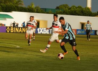 Grêmio bate Santa Cruz e avança para 3ª fase da Copa São Paulo