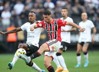Corinthians e São Paulo ficam no empate no Majestoso: 1 a 1
