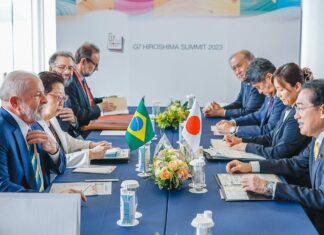 Lula se reúne com primeiro-ministro do Japão e propõe maior cooperação