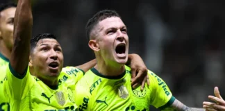 Jogando em Belo Horizonte, Palmeiras derrota o Atlético-MG por 4 a 0
