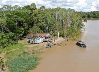Comitiva do governo e forças de segurança visitam Vale do Javari