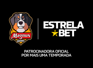 EstrelaBet e Magnus Futsal renovam contrato de patrocínio por mais um ano