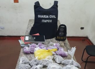 Guarda Civil de Itapevi realiza apreensão de drogas em Amador Bueno