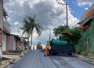 Asfalto Novo: Prefeitura de Cotia inicia a revitalização das ruas do Jardim Petrópolis