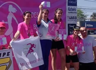 Atletas de Cotia conquistam ouro no ‘Desafio Outubro Rosa’ em Ibiúna