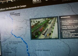 Governo paulista prevê entrega do BRT-ABC para 2023