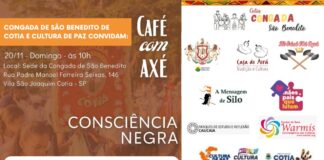Edição especial do ‘Café com Axé’ marca a celebração do Dia da Consciência Negra em Cotia