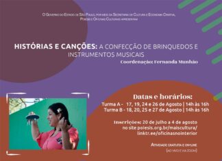 Cotia tem mais oferta de oficinas gratuitas em parceria com a Poiesis