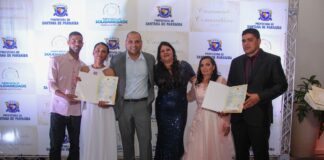 Marcos Tonho acompanha cerimônia do Casamento Comunitário em Santana de Parnaíba