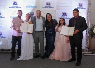 Marcos Tonho acompanha cerimônia do Casamento Comunitário em Santana de Parnaíba