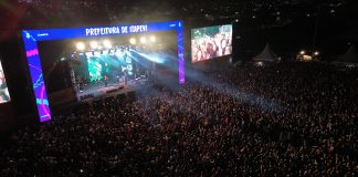 Itapevi completa 66 anos com bolo gigante e missa de ação de graças