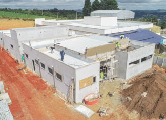 Nova UBS do Ingaí, em Santana, já está com 60% da obra concluída