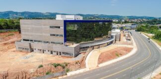 Obras do Novo Hospital Municipal de Santana de Parnaíba seguem em ritmo acelerado