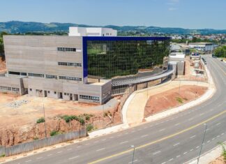 Obras do Novo Hospital Municipal de Santana de Parnaíba seguem em ritmo acelerado