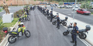 Marcos Tonho entrega nova frota de motos para agentes de trânsito e para Guarda Municipal