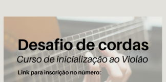 Inscrições abertas para o curso de violão “Desafio de Cordas”, em Cotia