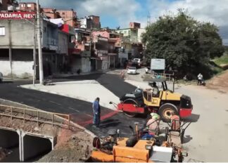 Concluída a duplicação da ponte no bairro Jardim Rosemary, em Cotia