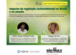 Egesp debate o impacto da regulação socioambiental no Brasil e no mundo