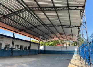 Cotia: Mais escolas ganham quadra, cobertura de quadra e reforma completa