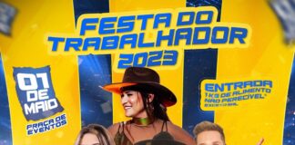 Festa do Trabalhador 2023 de Jandira terá shows de Simone Mendes, Japinha Conde, Raffa Augusto e muito mais