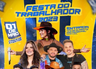 Festa do Trabalhador 2023 de Jandira terá shows de Simone Mendes, Japinha Conde, Raffa Augusto e muito mais